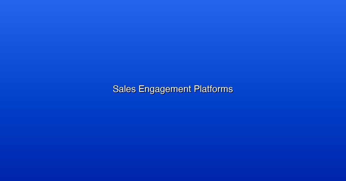 Best Sales Engagement Platforms 2026: Outreach vs Salesloft vs Apollo Compared